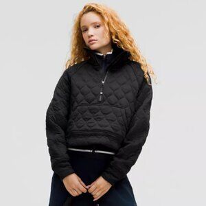 Lululemon Scuba Oversized Quilted Half Zip - XS/S - Sage Green